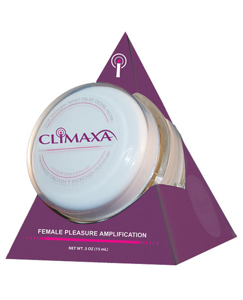 Climaxa Stimulating Gel - .5 Oz Jar - Bossy Pearl