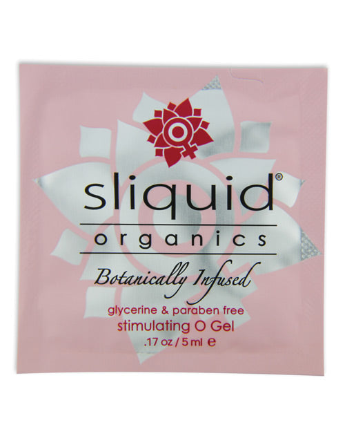 Sliquid Organics O Gel - .17 Oz Pillow - Bossy Pearl