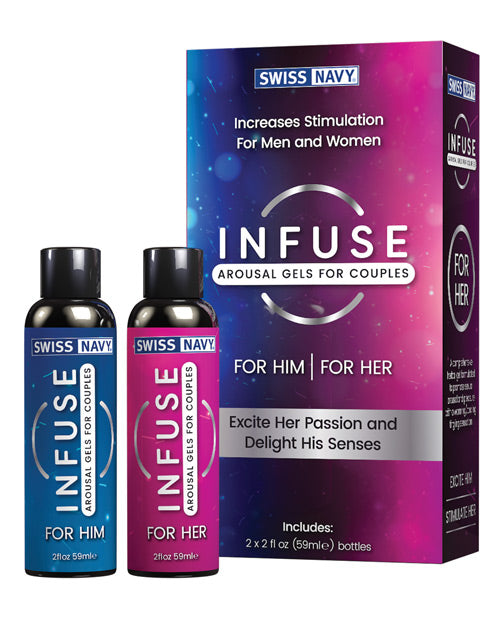 Swiss Navy Infuse Arousal Gels For Couples - Bossy Pearl