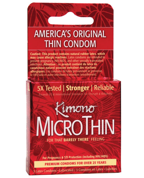 Kimono Micro Thin Condom - Bossy Pearl