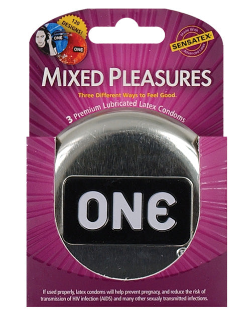 One Mixed Pleasures Condoms - Bossy Pearl