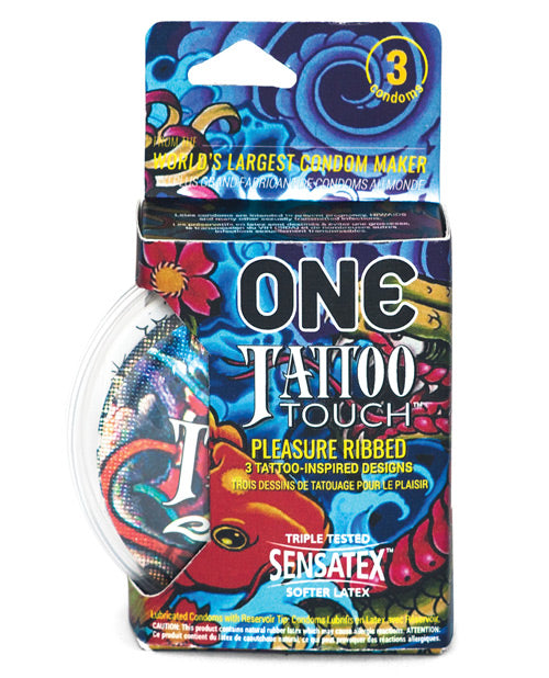 One Tattoo Touch Condoms - Bossy Pearl