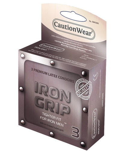 Caution Wear Iron Grip Snug Fit - Pack Of 3 - Bossy Pearl