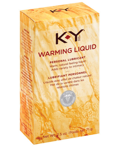 K-y Warming Liquid - 2.5 Oz - Bossy Pearl