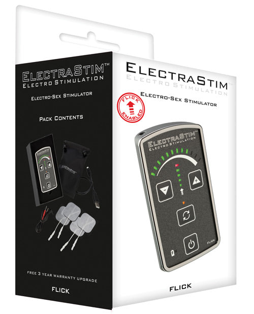 Electrastim Flick Stimulator Pack Em60-e - Bossy Pearl