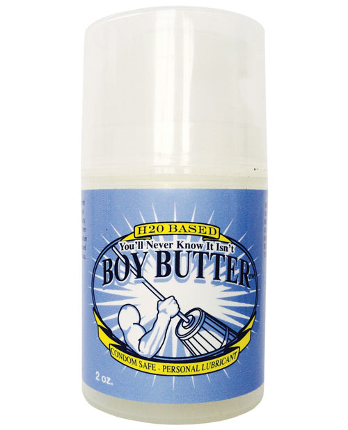 Boy Butter Ez Pump H2o Based Lubricant - 2 Oz - Bossy Pearl