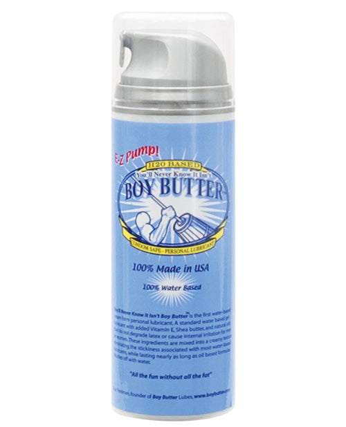 Boy Butter H2o Based - 5 Oz Pump - Bossy Pearl