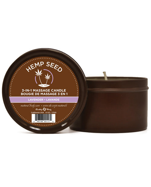 Earthly Body Suntouched Hemp Candle - 6 Oz - Bossy Pearl