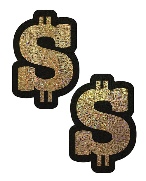 Pastease Glitter Dollar Sign - Gold O-s - Bossy Pearl