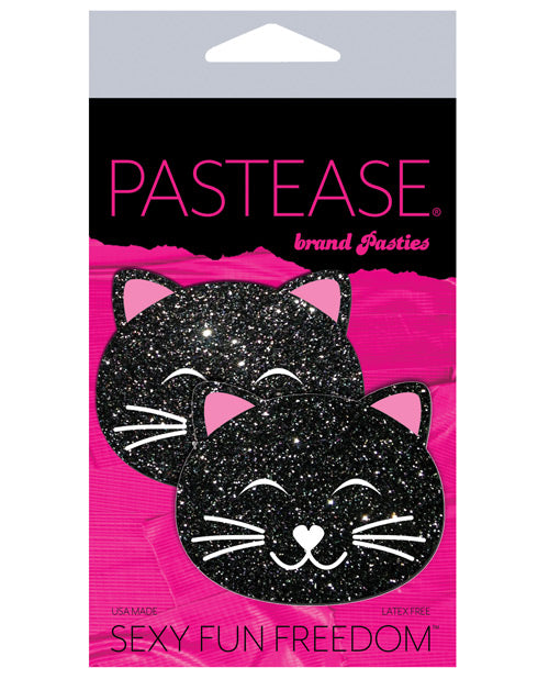 Pastease Glitter Black Cat - Black O-s - Bossy Pearl