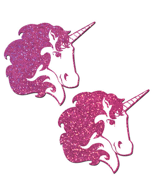 Pastease Glitter Unicorn - Hot Pink-white O-s - Bossy Pearl