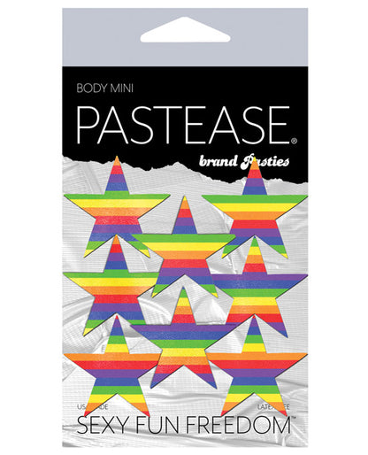 Pastease Mini Rainbow Stars - Pack Of 8 O-s - Bossy Pearl