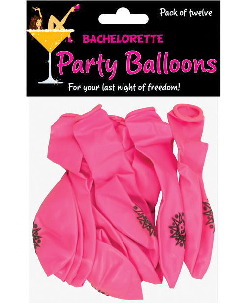 Bachelorette Party Balloons - Pack Of 12 - Bossy Pearl