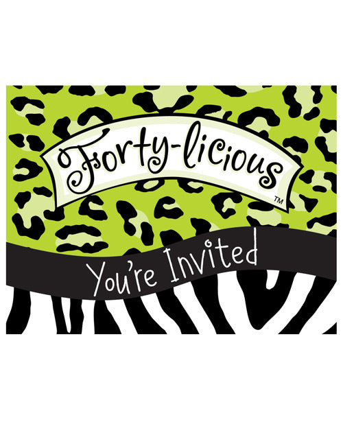 Forty-licious Invitation - Bossy Pearl