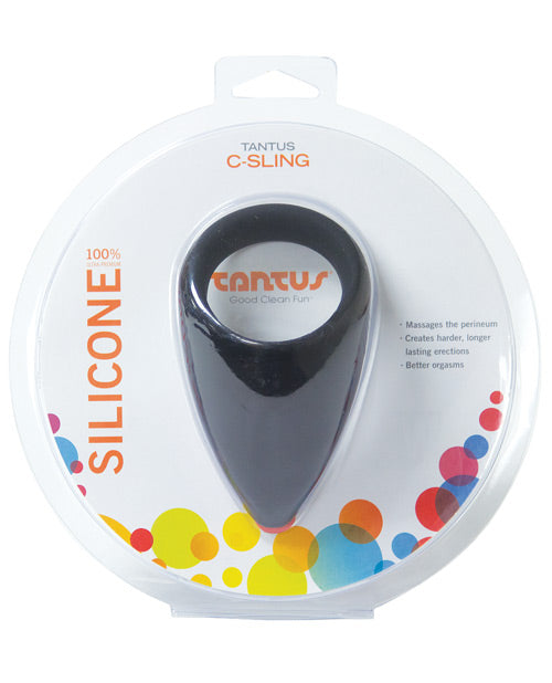 Tantus 1.75" Silicone Cock Sling - Onyx