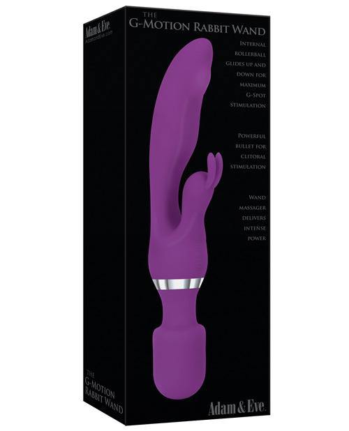 Adam & Eve Eve's The G Motion Rabbit Wand - Bossy Pearl