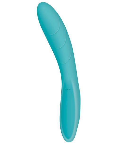 Adam & Eve G Gasm Curve Rechargeable Vibrator - Teal - Bossy Pearl