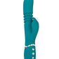 Adam & Eve Eve's Rechargeable Thrusting Rabbit - Green - Bossy Pearl