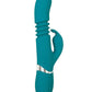 Adam & Eve Eve's Rechargeable Thrusting Rabbit - Green - Bossy Pearl