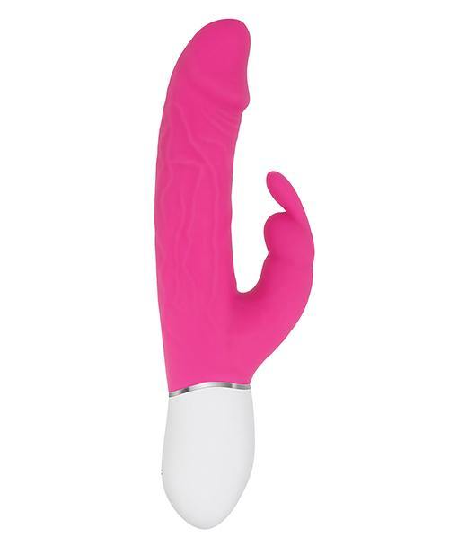 Adam & Eve  Realistic Rabbit Dual Stimulator - Pink - Bossy Pearl