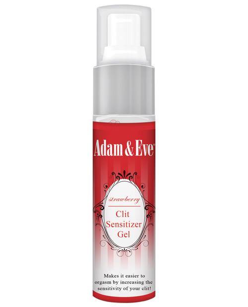 Adam & Eve Clit Sensitizer - 1 Oz Strawberry - Bossy Pearl