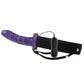 Adam & Eve Universal Vibrating Hollow Strap On - Bossy Pearl