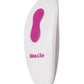 Adam & Eve Eve's Rechargeable Remote Control Bullet - Pink-white - Bossy Pearl