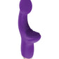 Adam & Eve Silicone G Spot Pleaser Rechargeable Dual Stim - Purple - Bossy Pearl