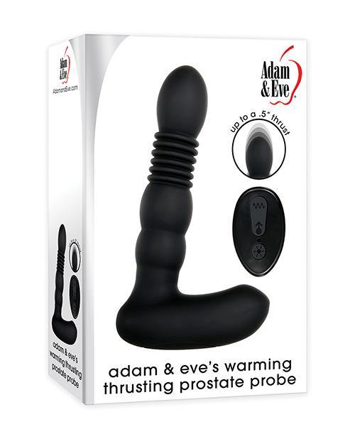 Adam  Eve Eve's Warming Trusting Prostate Probe - Black - Bossy Pearl