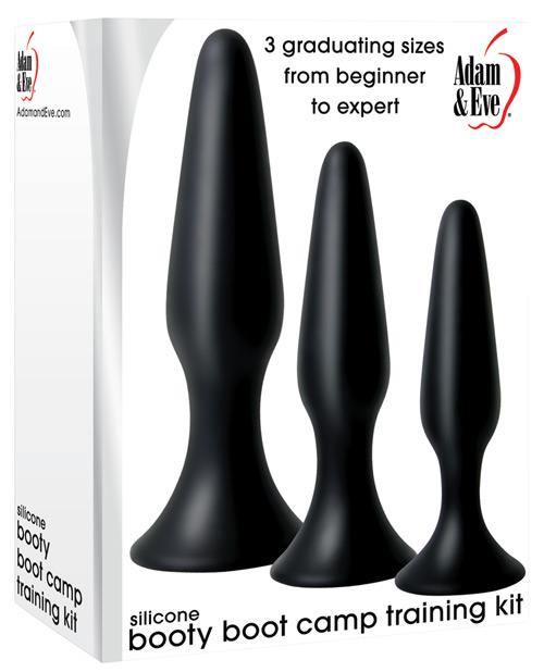 Adam & Eve Silicone Booty Boot Camp Training Kit - Bossy Pearl