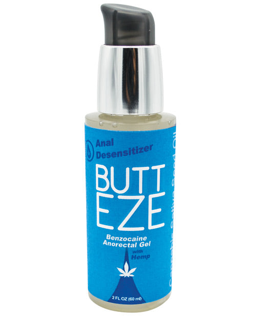 Butt Eze Desensitizing Lubricant W-hemp Seed Oil - 2 Oz - Bossy Pearl