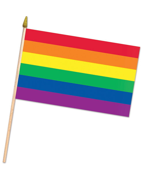 Rainbow Fabric Flag - Bossy Pearl