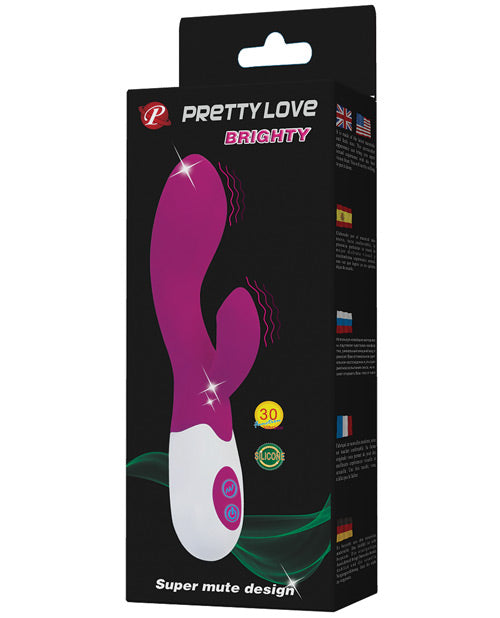 Pretty Love Brighty Vibrator - Fuchsia - Bossy Pearl