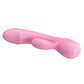 Pretty Love Ron Phallic Liquid Silicone Rabbit - Pink - Bossy Pearl