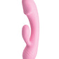 Pretty Love Ron Phallic Liquid Silicone Rabbit - Pink - Bossy Pearl