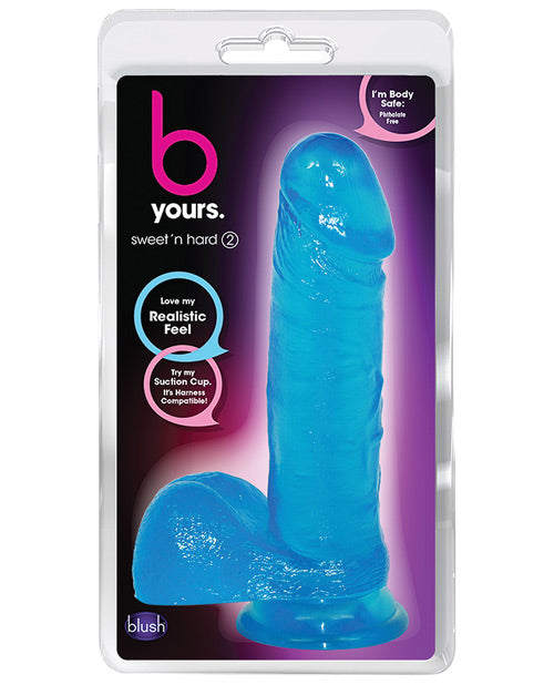 Blush B Yours Sweet N Hard 2 W/ Suction Cup - Bossy Pearl