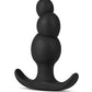 Blush Anal Adventures Stacked Plug - Black - Bossy Pearl