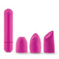 Blush Rose Euphoria Single Speed Bullet W-tips - Pink - Bossy Pearl