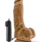 Blush Loverboy The Boxer 9" Vibrating Realistic Cock - Mocha - Bossy Pearl