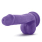 Blush Au Natural Bold Massive 6" Dildo - Purple - Bossy Pearl