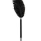 Blush Noir Soft Feather Tickler - Black - Bossy Pearl