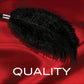 Blush Noir Soft Feather Tickler - Black - Bossy Pearl