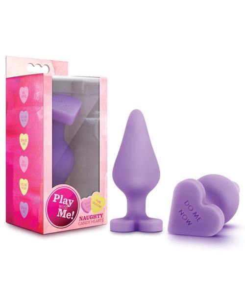 Blush Play With Me Naughty Candy Heart Do Me Now Plug - Bossy Pearl