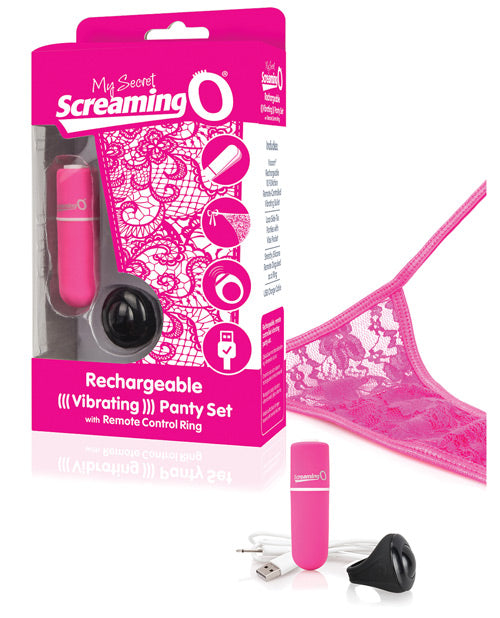 Screaming O My Secret Charged Remote Control Panty - Bossy Pearl