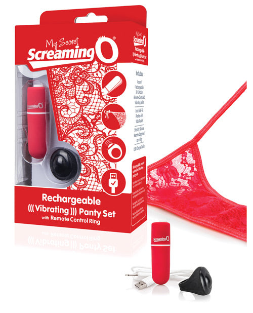 Screaming O My Secret Charged Remote Control Panty - Bossy Pearl