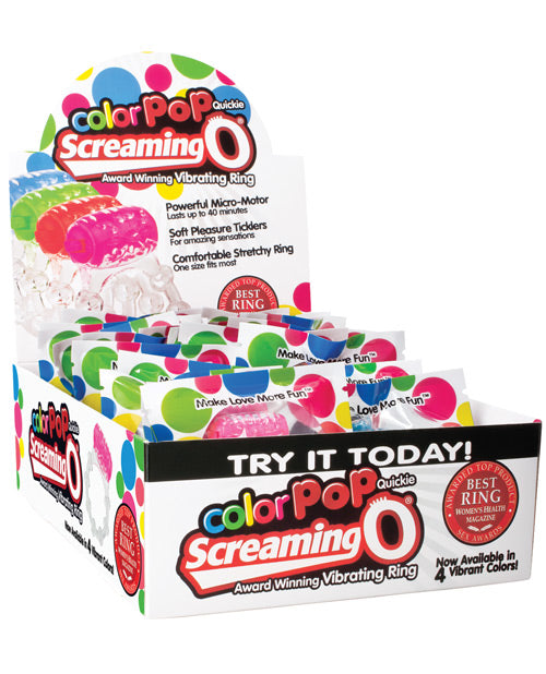 Screaming O Color Pop Quickie - Asst. Colors Box Of 24 - Bossy Pearl