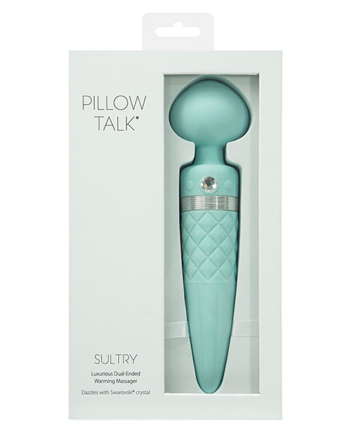 Pillow Talk Sultry Rotating Wand - Bossy Pearl