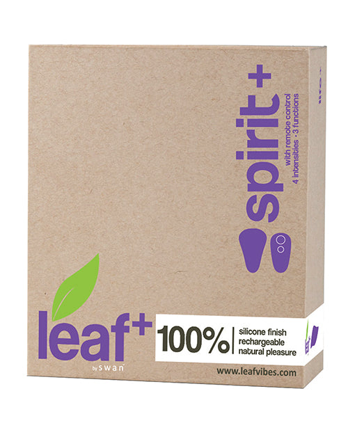 Leaf Plus Spirit W-remote Control - Purple - Bossy Pearl