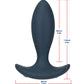 Lux Active Throb Anal Pulsating Massager W-remote - Dark Blue - Bossy Pearl