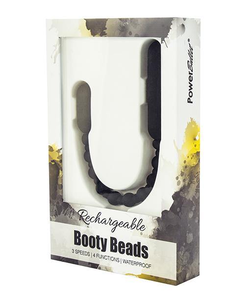 Rechargeable Booty Beads - Black - Bossy Pearl